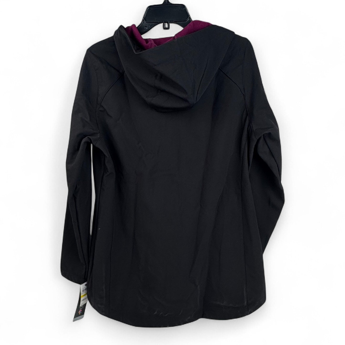 Ideology Rain Jacket – Black with Plum Lining (Women’s Medium)