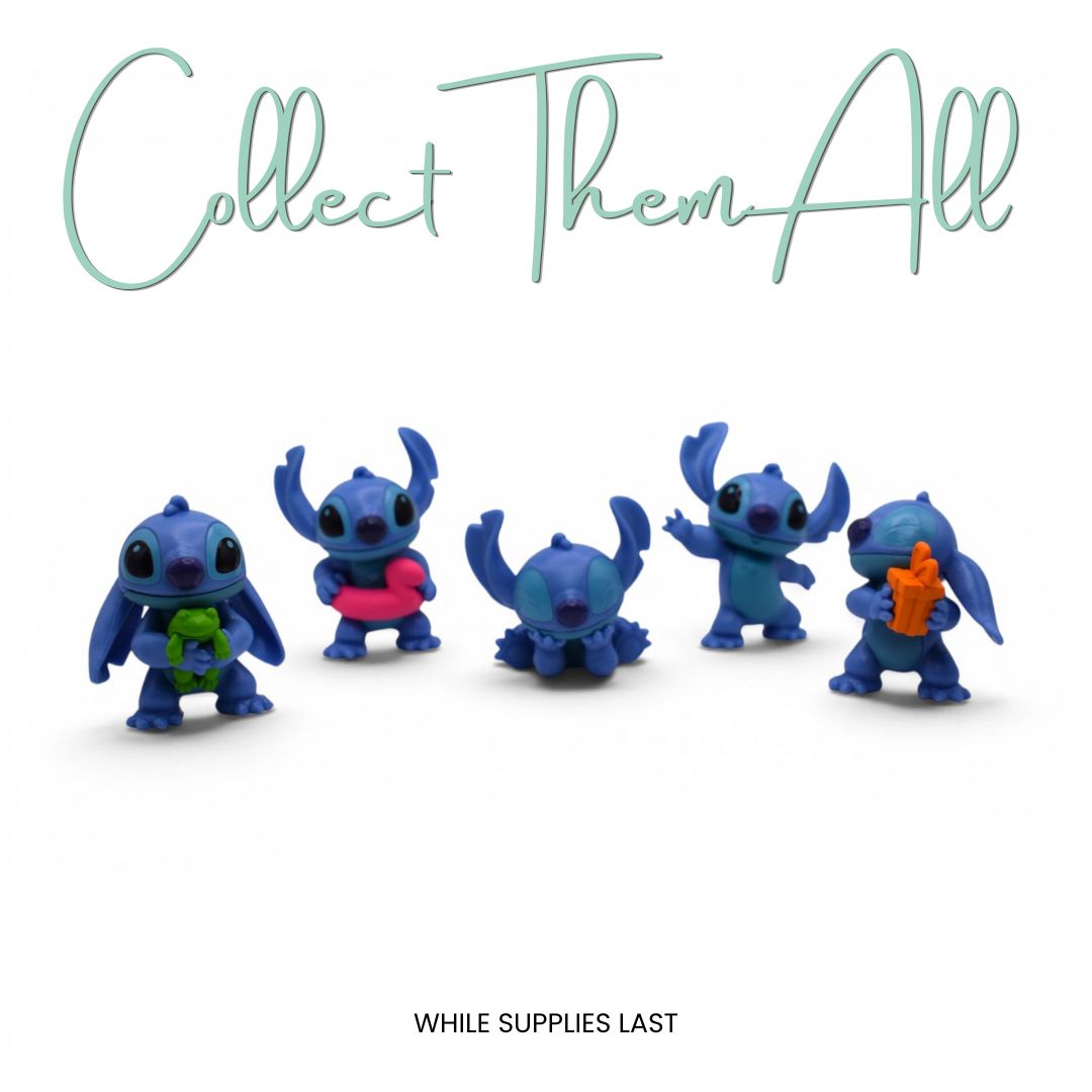 Disney Stitch - Stitch with Frog Micro Figure