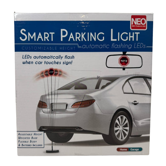 Smart Flashing LED Stop Sign Garage Parking Assistant (2 Pack)