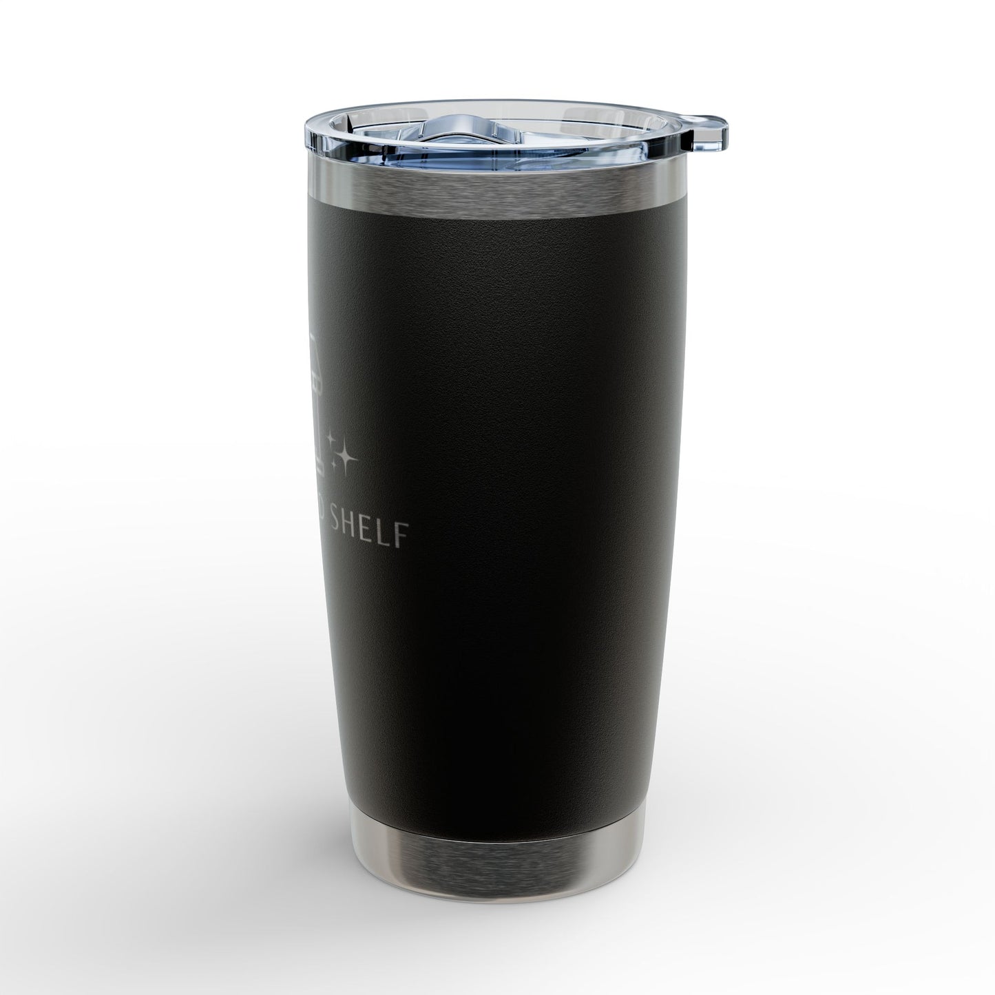 The Storied Shelf Engraved 20oz Stainless Travel Cup
