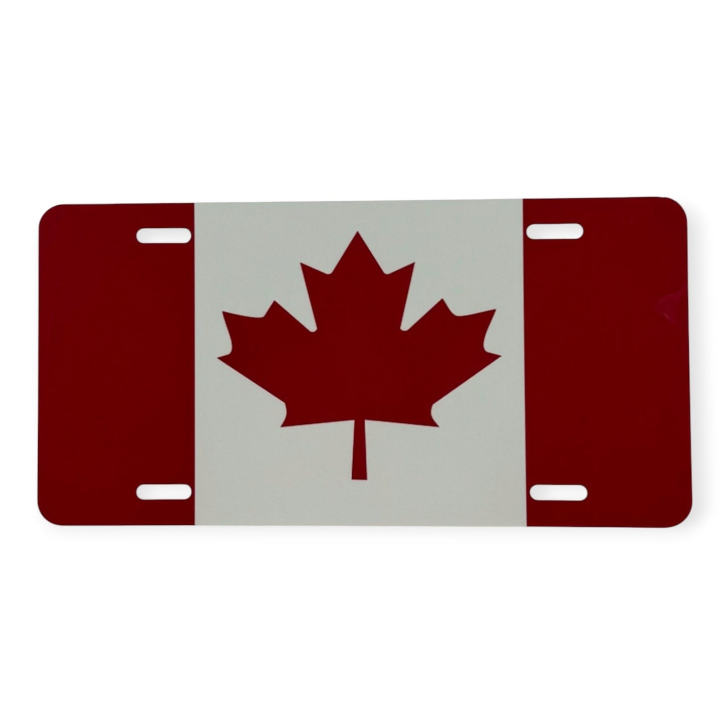 Canada Flag Vanity Plate