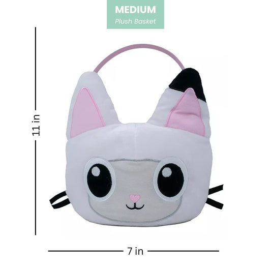 Gabby’s Dollhouse Pandy Paws Plush Basket (Medium)