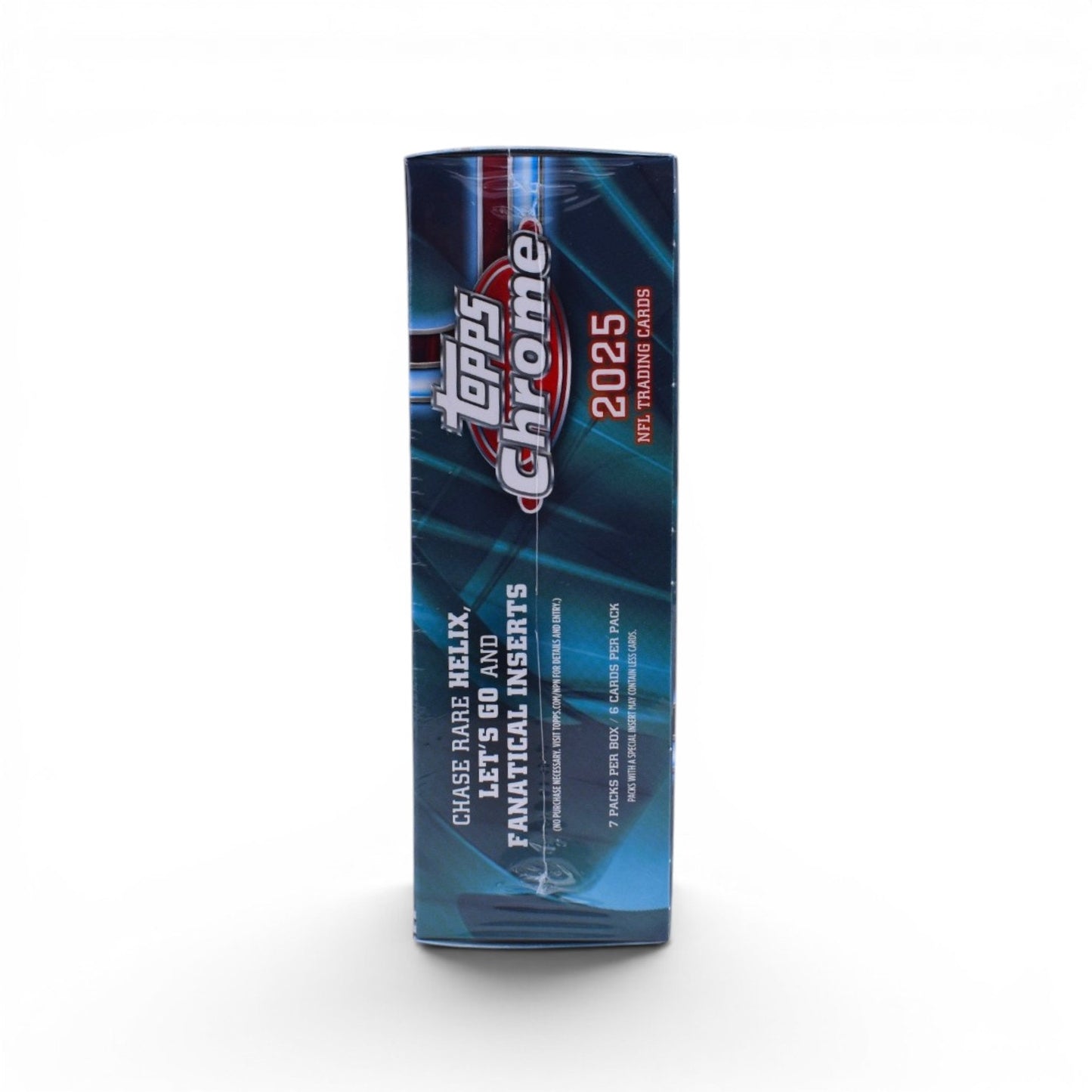 2025 Topps Chrome NFL Trading Cards Sealed Mega Box