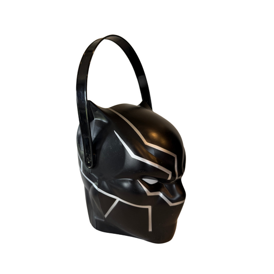 Marvel Black Panther Figural Bucket – Black Plastic Character Pail