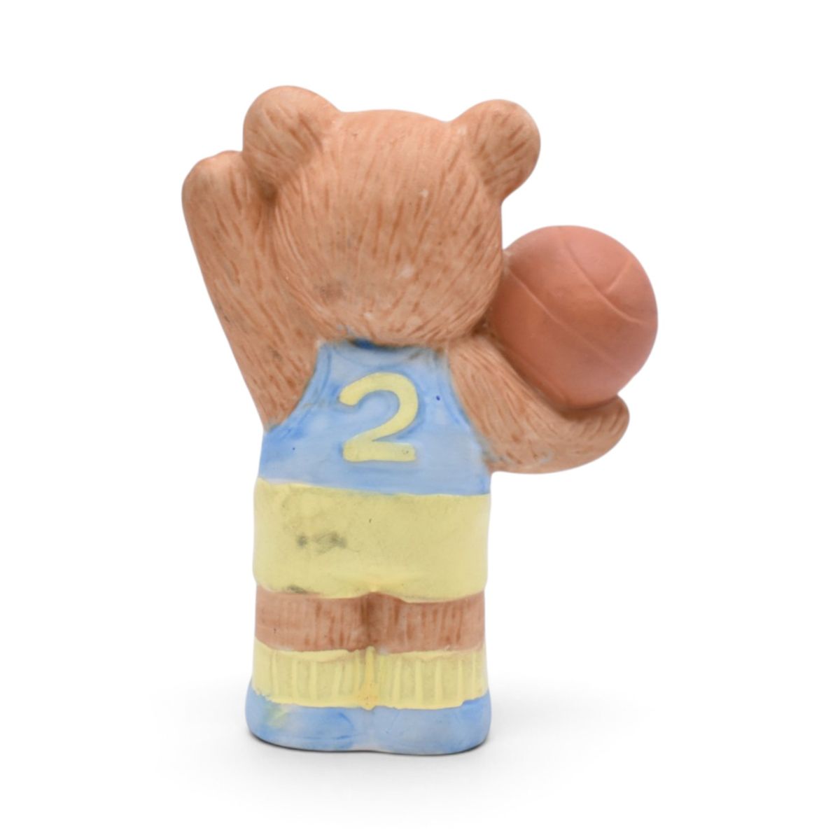 Homco Sports Bears Ceramic Figurines Set of 4 #1408