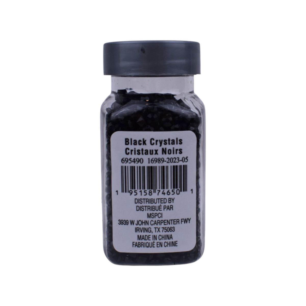 Black Crystals Specialty Glitter, 1.1 oz
