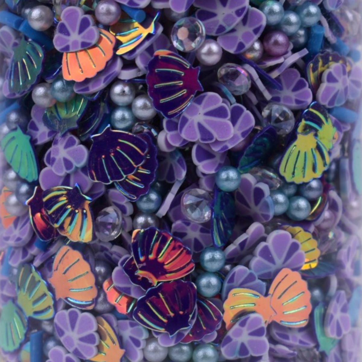 Purple Mermaid Inclusions, 3.9oz Container