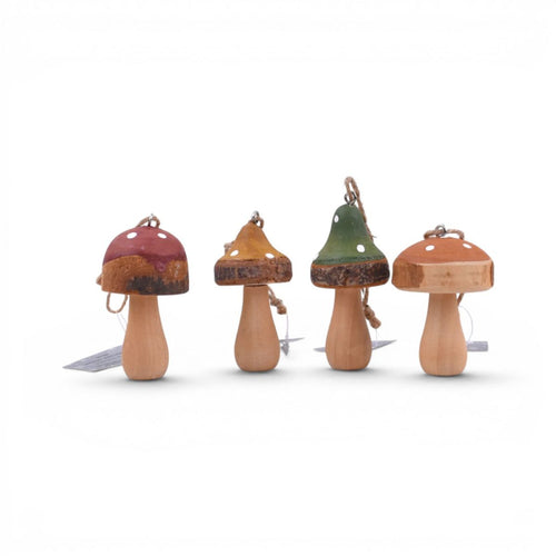 Rustic Country Mushroom Ornament