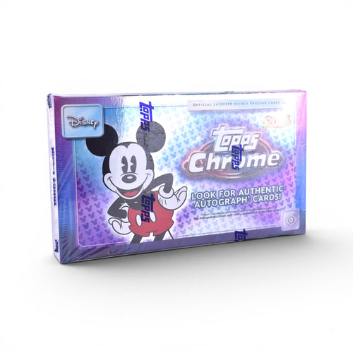 2026 Topps Chrome Disney Trading Cards Sealed Hobby Box
