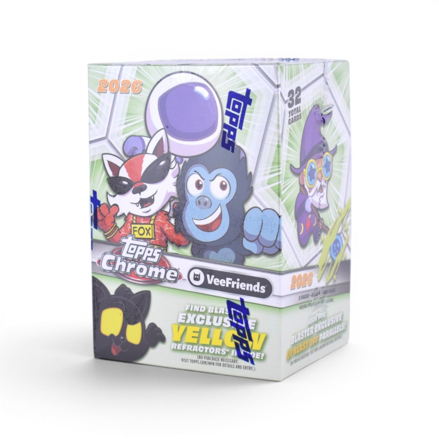 2026 Topps Chrome VeeFriends Trading Cards Sealed Blaster Box