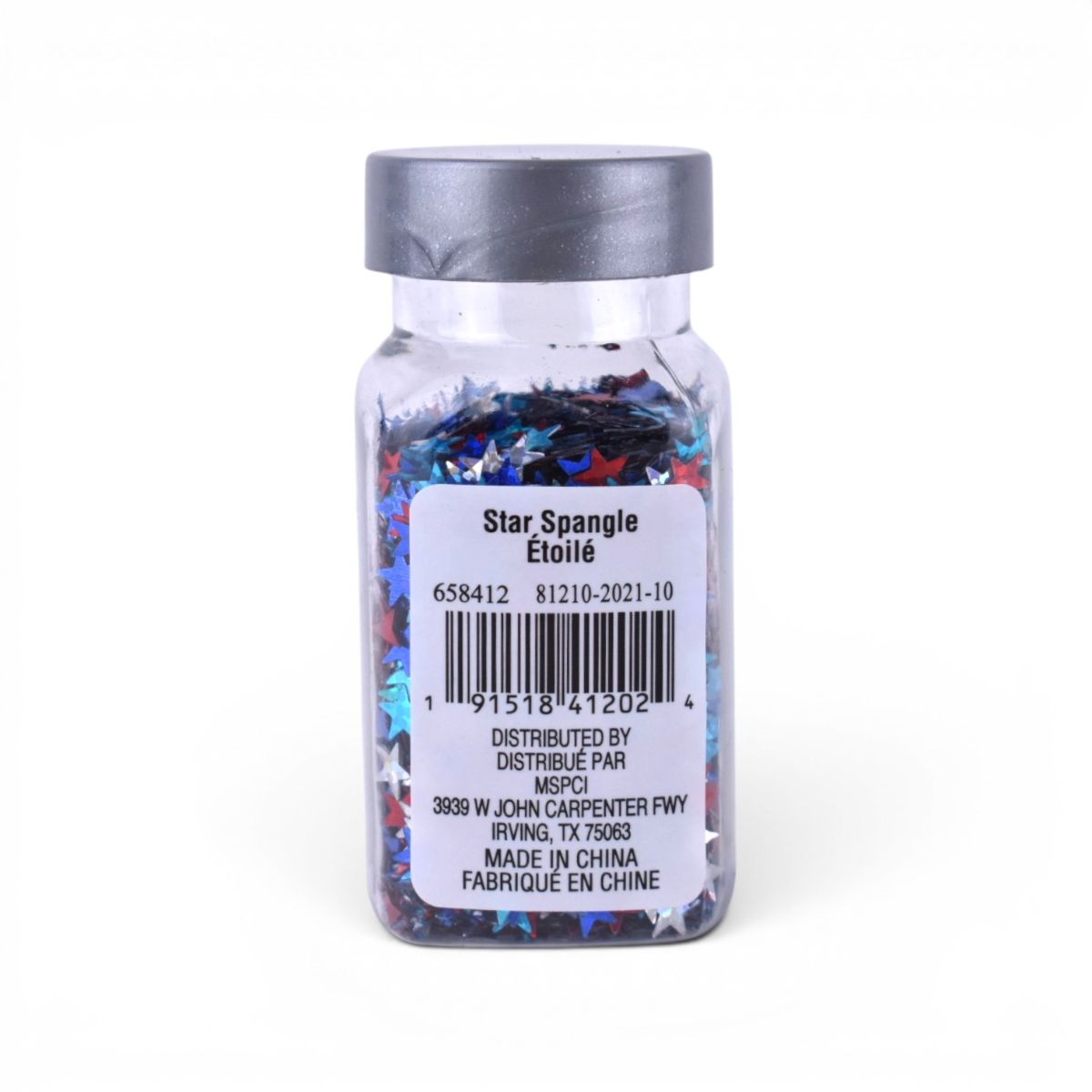 Star Spangle Specialty Polyester Glitter, 0.73oz