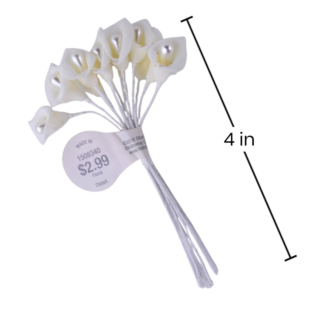 White Calla Lily Picks