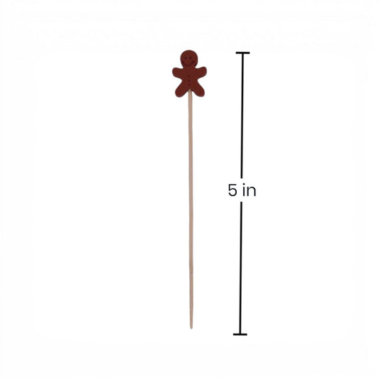 Gingerbread Bamboo Skewers, 100 Count