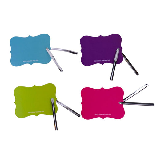 Thank You Tags, Set of 12, Four Colors