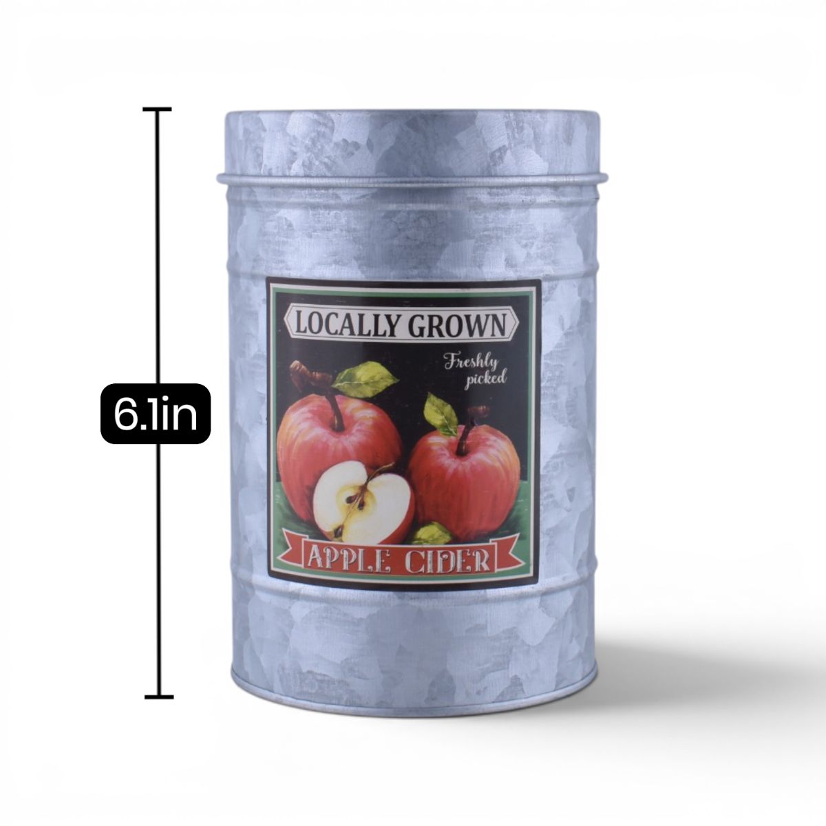 Decorative Container - Locally Grown Apples