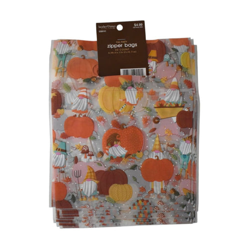 Fall Party Zipper Bags, 30 Count