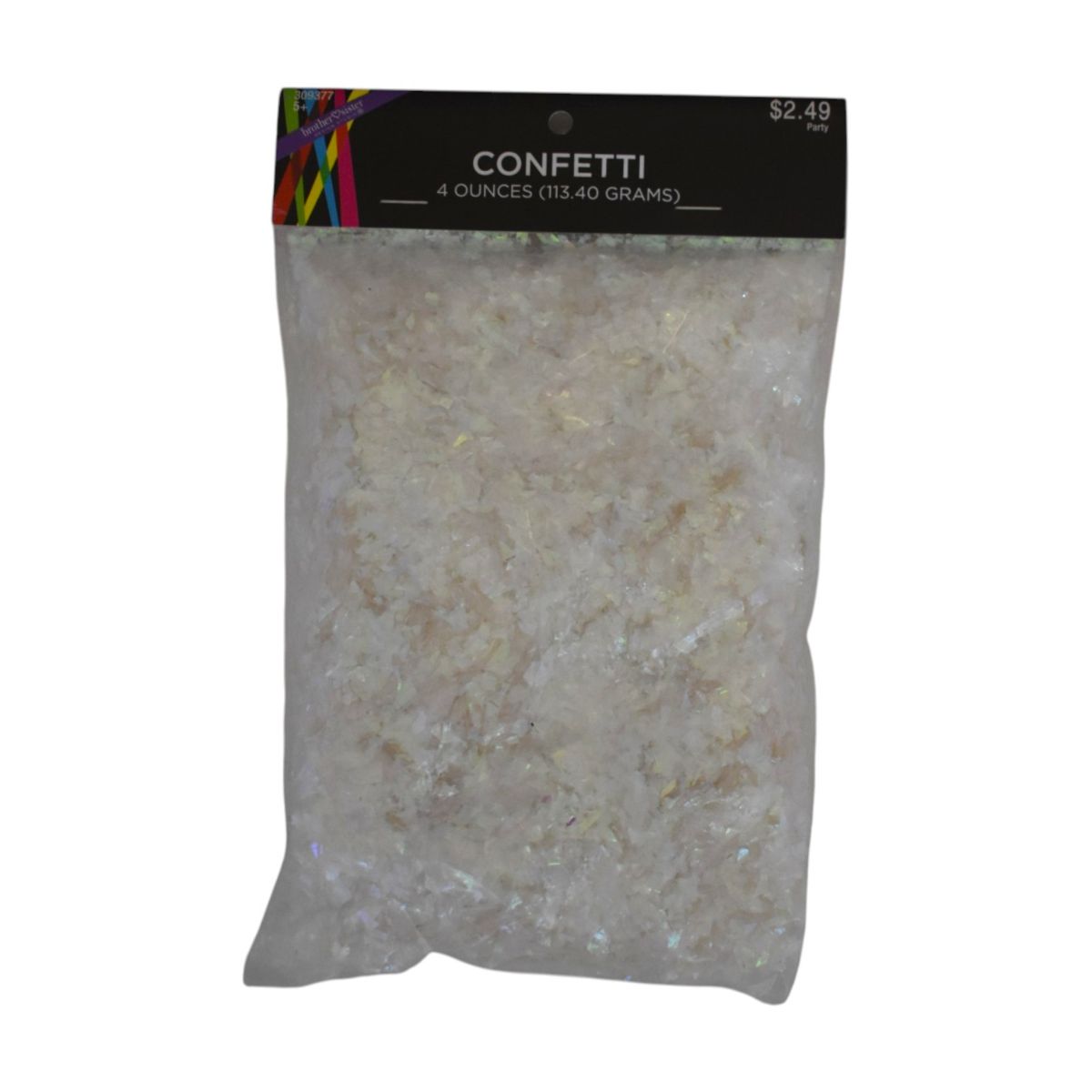 White Confetti, 4 Ounces