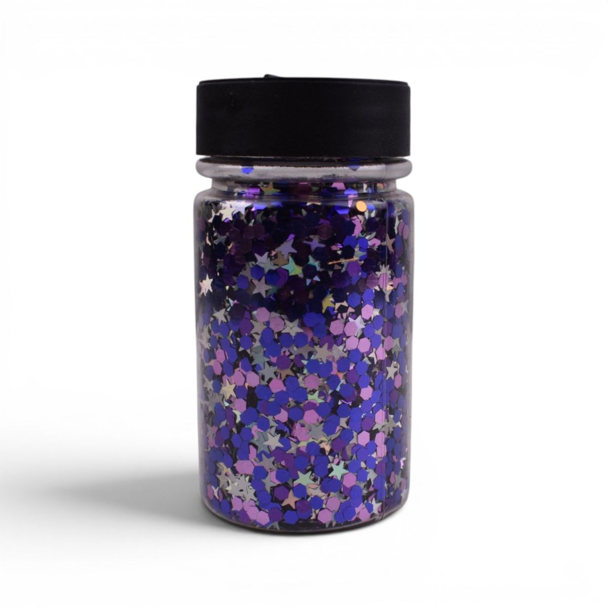 Night Sky Shapes Craft Glitter Shaker, 1.4oz