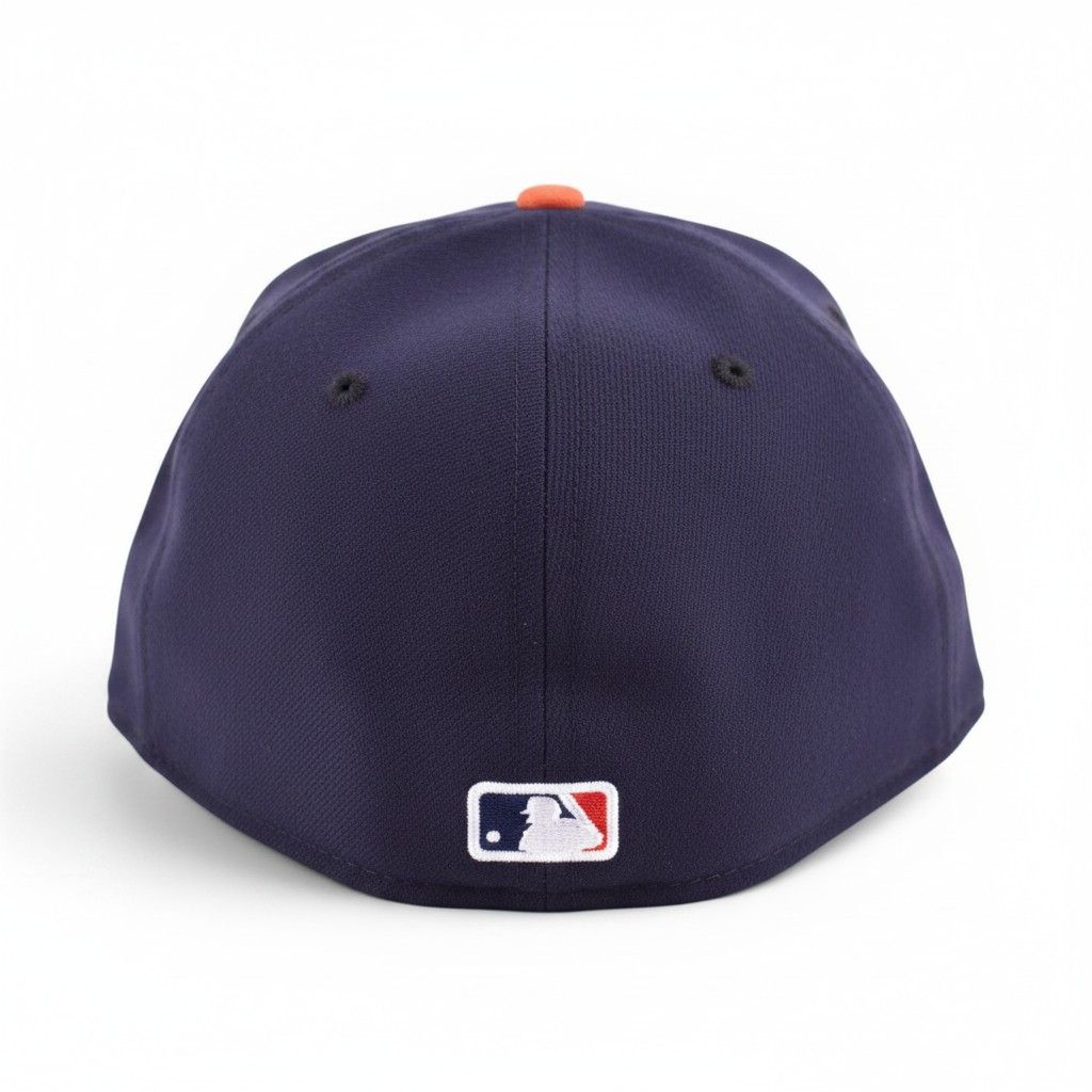 New Era Detroit Tigers Navy Fitted Cap, Size 7 5/8