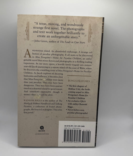 Miss Peregrine's Home for Peculiar Children