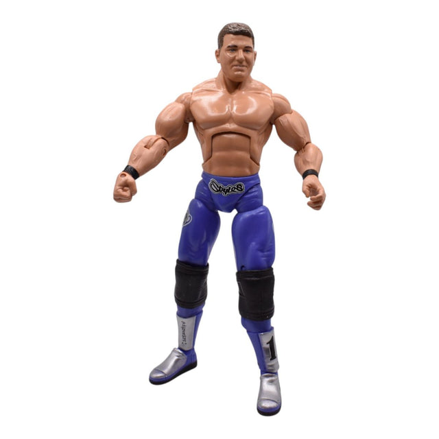 WWE AJ Styles Action Figure Mattel Blue Tights P1 Boots Loose