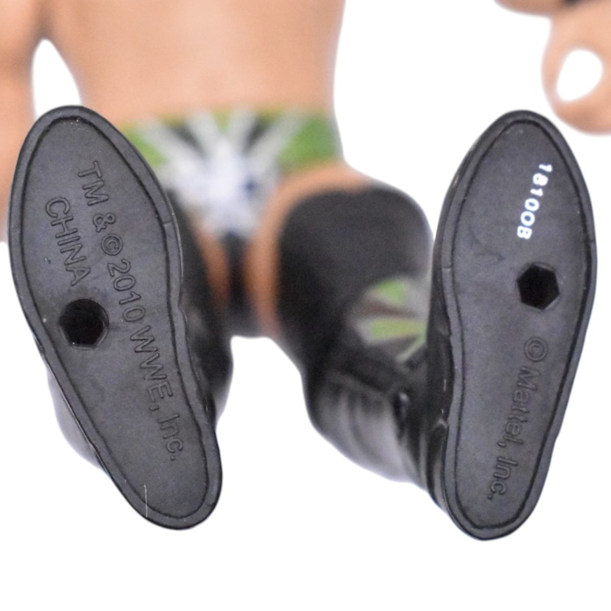WWE Mattel Chris Jericho Green and Black Trunks Wrestling Action Figure