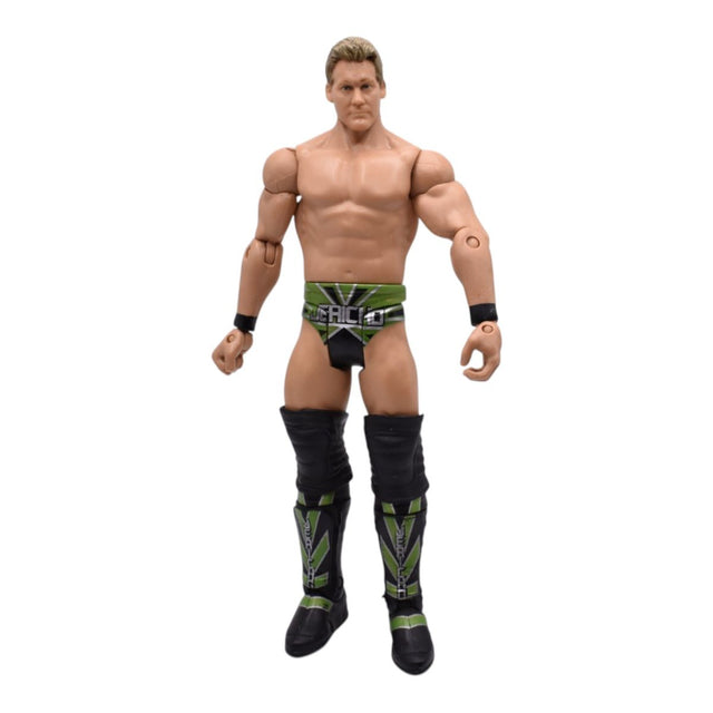 WWE Mattel Chris Jericho Green and Black Trunks Wrestling Action Figure