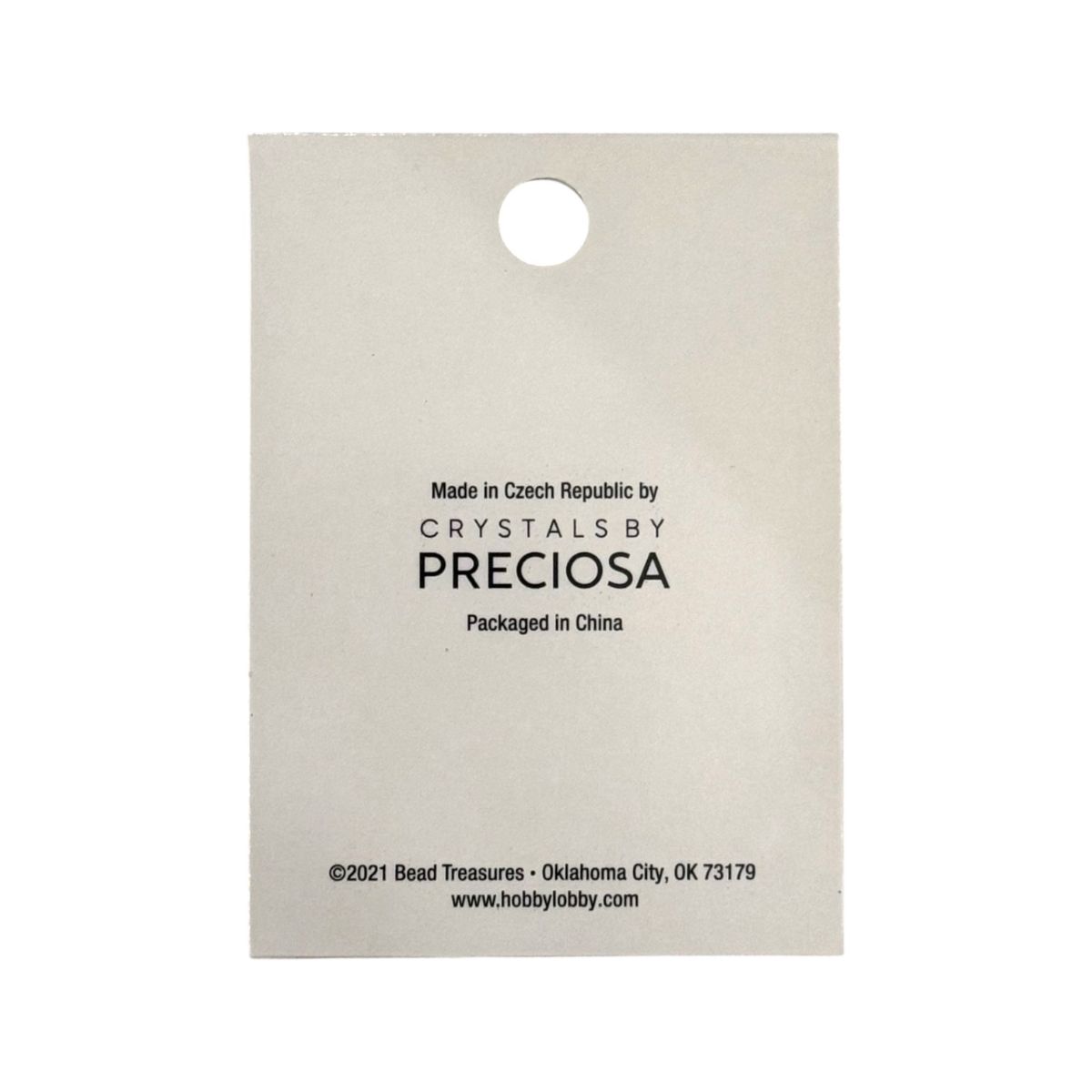 Bicone Beads (6mm) Capri Blue, 15 Count