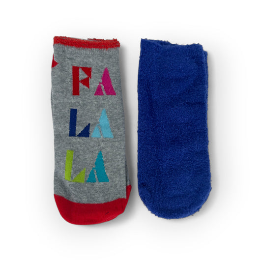 Footsie Christmas Socks Gift Set - Fa La La (2 Pack)