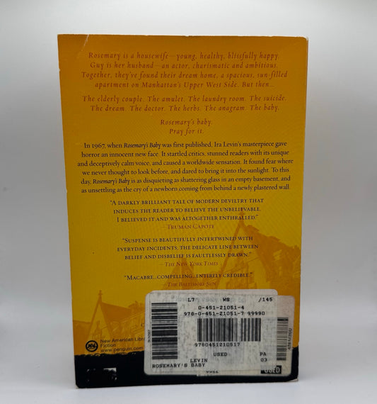 Rosemary’s Baby by Ira Levin