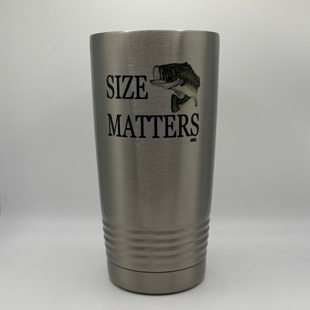 Size Matters – 20 oz Stainless Steel Tumbler