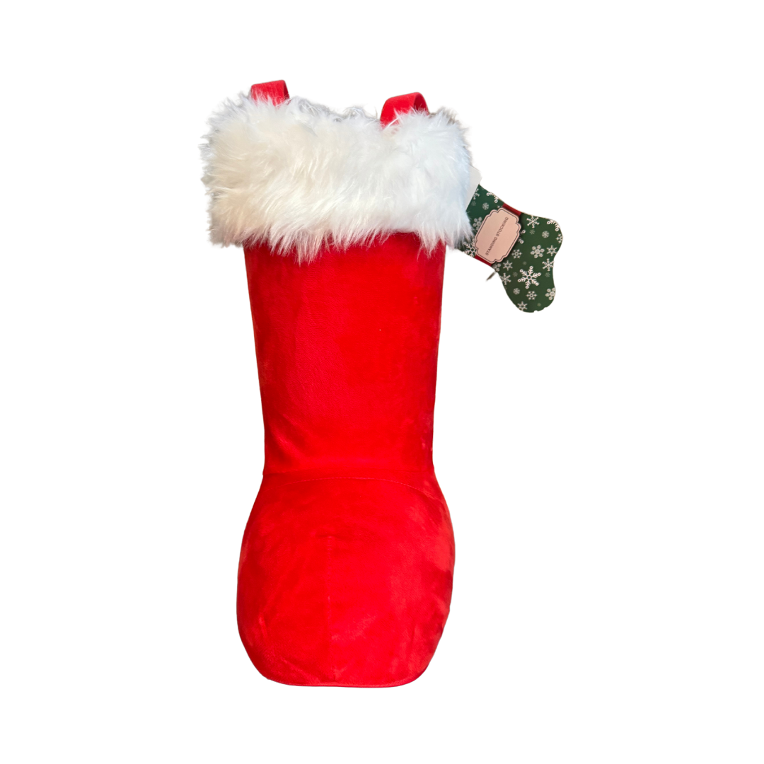 Christmas Stocking Plush Basket