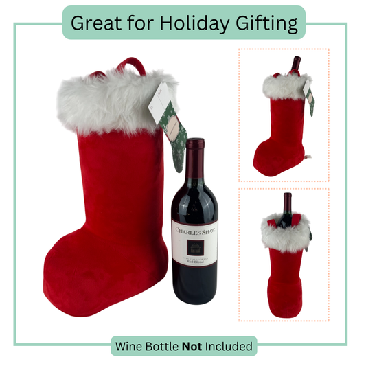 Christmas Stocking Plush Basket