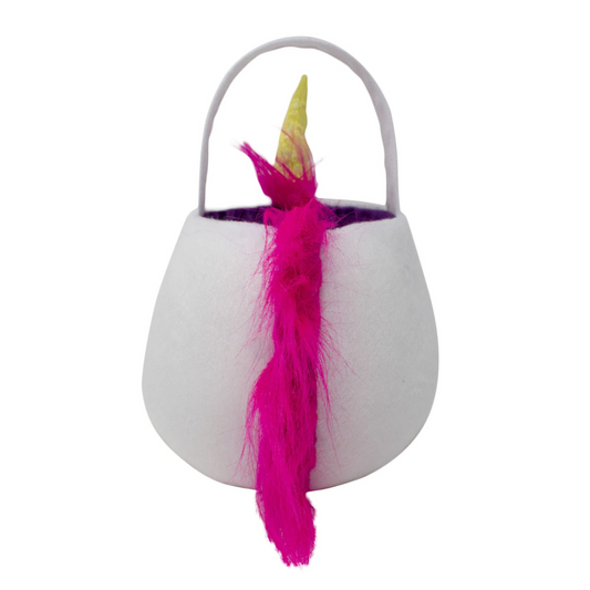 Unicorn Plush Basket