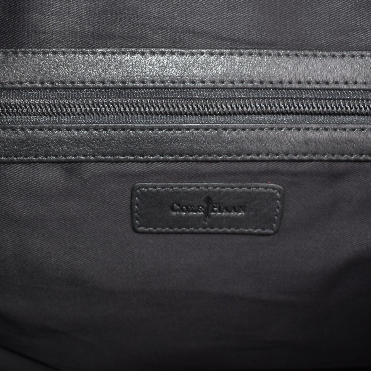 Jordan Brand x Cole Haan Black Canvas & Leather Weekender Duffel Bag