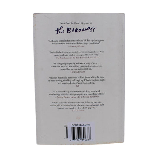 The Baroness: The Search for Nica the Rebellious Rothschild by Hannah Rothschild