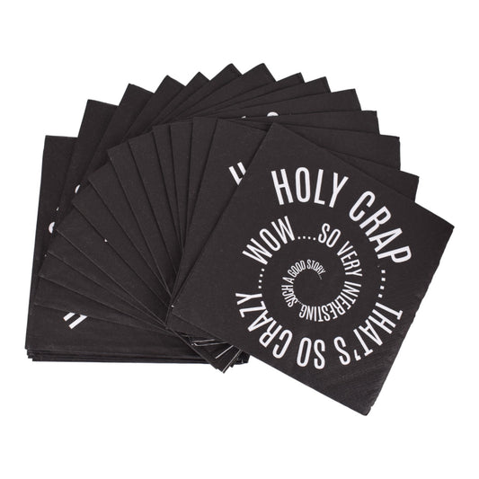 Holy Crap – Funny Beverage Napkins (20 Count)