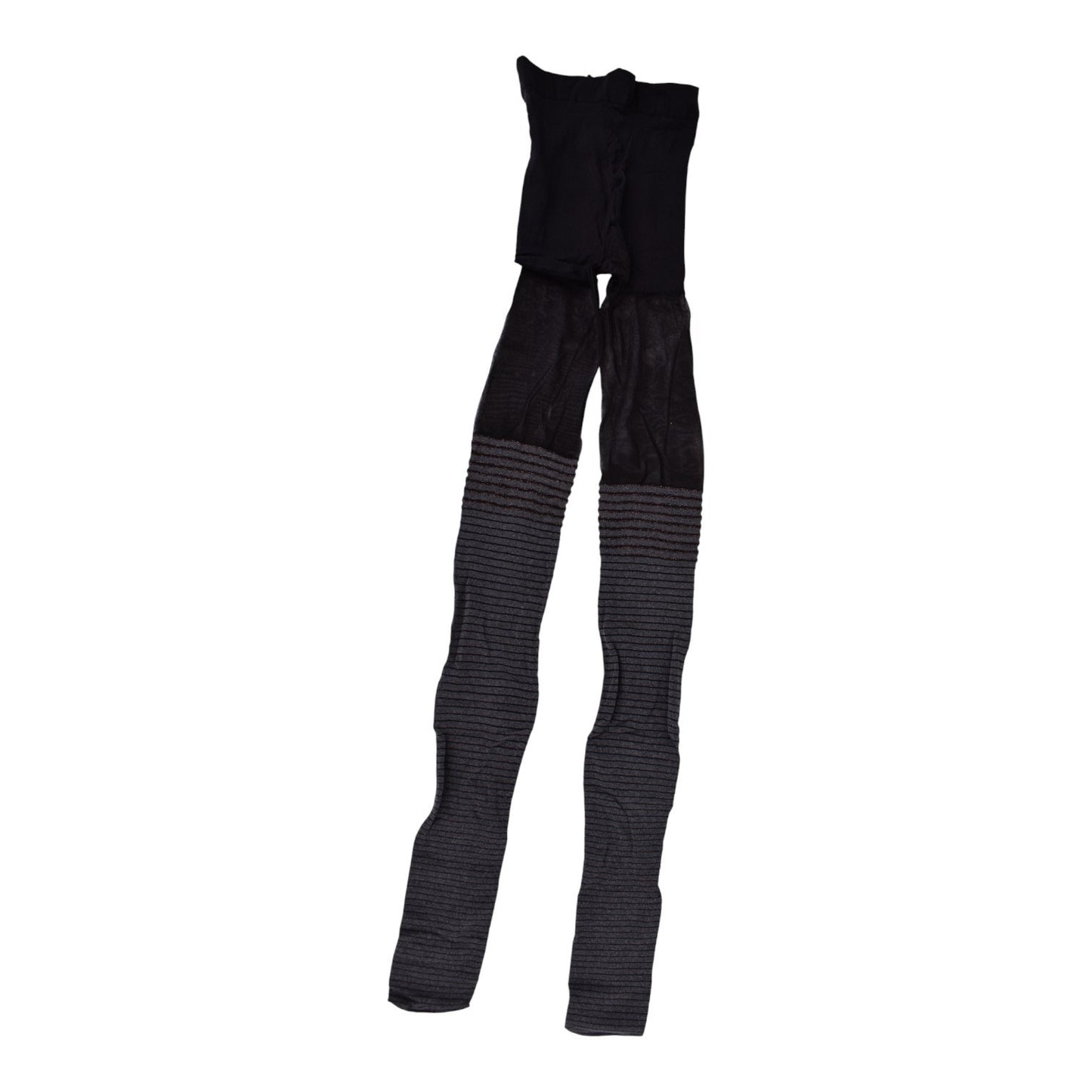 HUE Shimmer Accent Tights – Size M/L (Black)