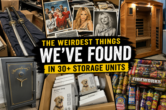 The Weirdest Things We've Found in 30+ Storage Units