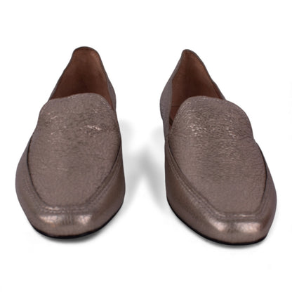 Donald J Pliner Loafers – Nude Pebble Metallic - Size 9