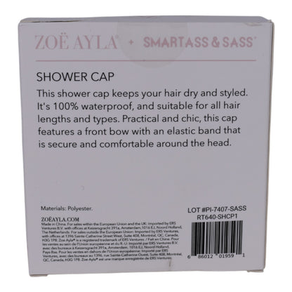 Unhinged Satin Shower Cap