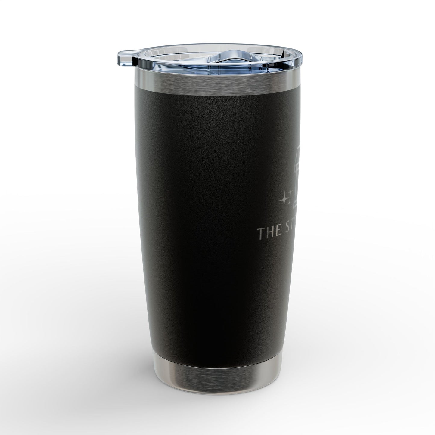 The Storied Shelf Engraved 20oz Stainless Travel Cup