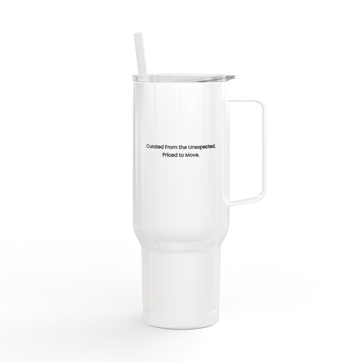 The Storied Shelf 40oz Insulated Tumbler Travel Mug with Lid