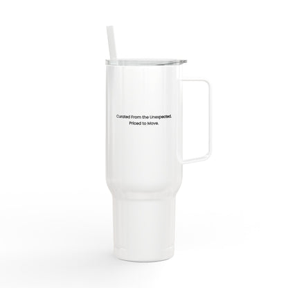 The Storied Shelf 40oz Insulated Tumbler Travel Mug with Lid
