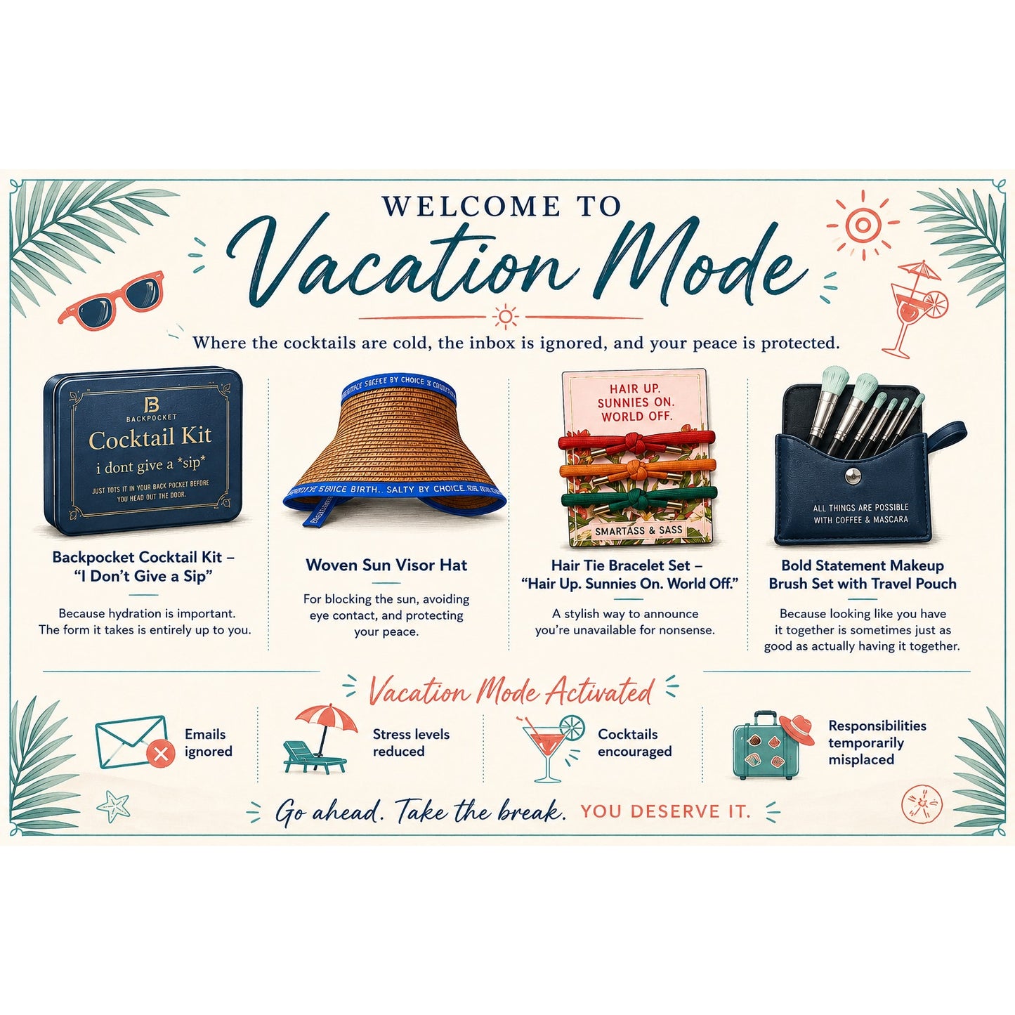 Vacation Mode Gift Set