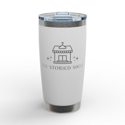 The Storied Shelf Engraved 20oz Stainless Travel Cup