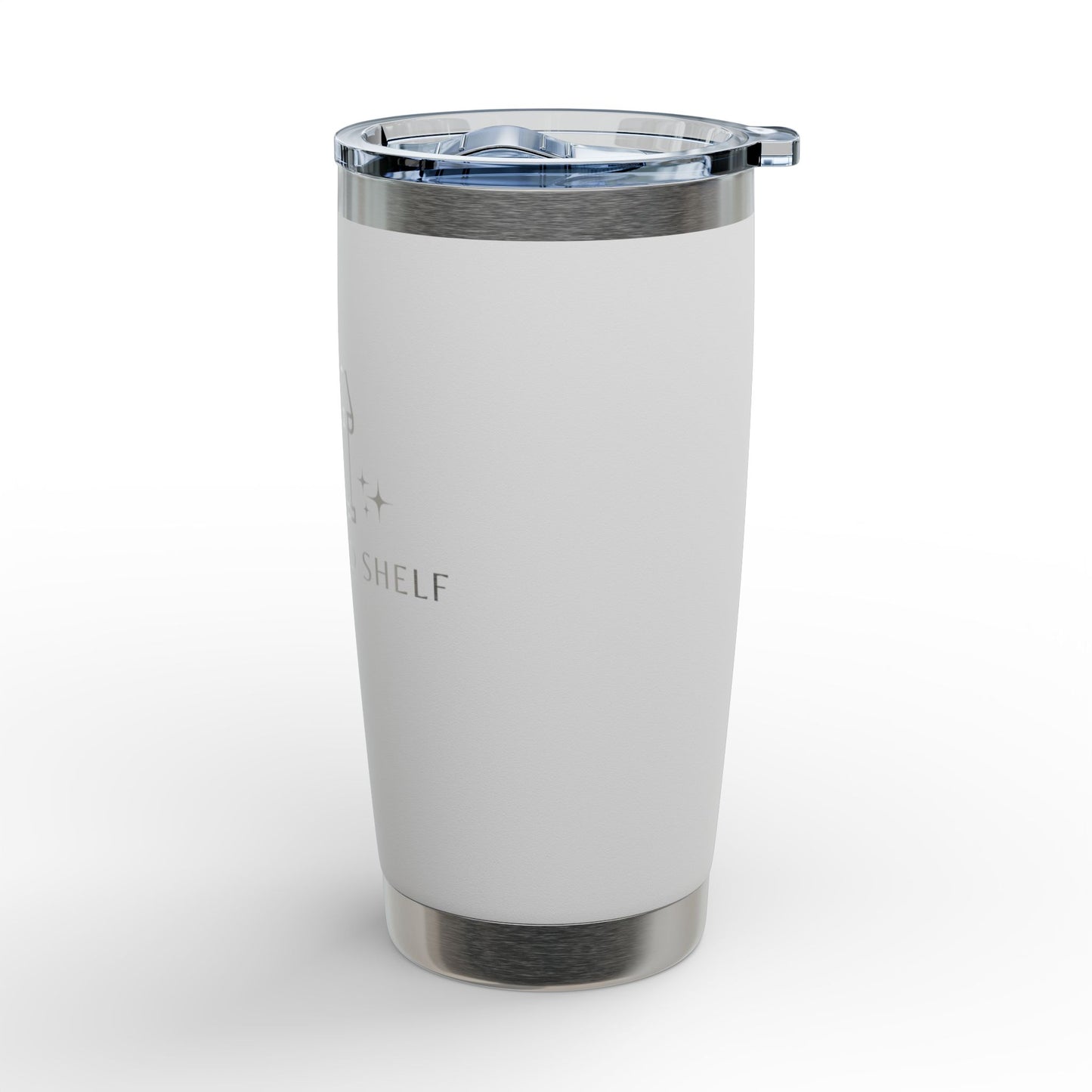 The Storied Shelf Engraved 20oz Stainless Travel Cup
