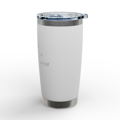 The Storied Shelf Engraved 20oz Stainless Travel Cup