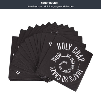 Holy Crap – Funny Beverage Napkins (20 Count)