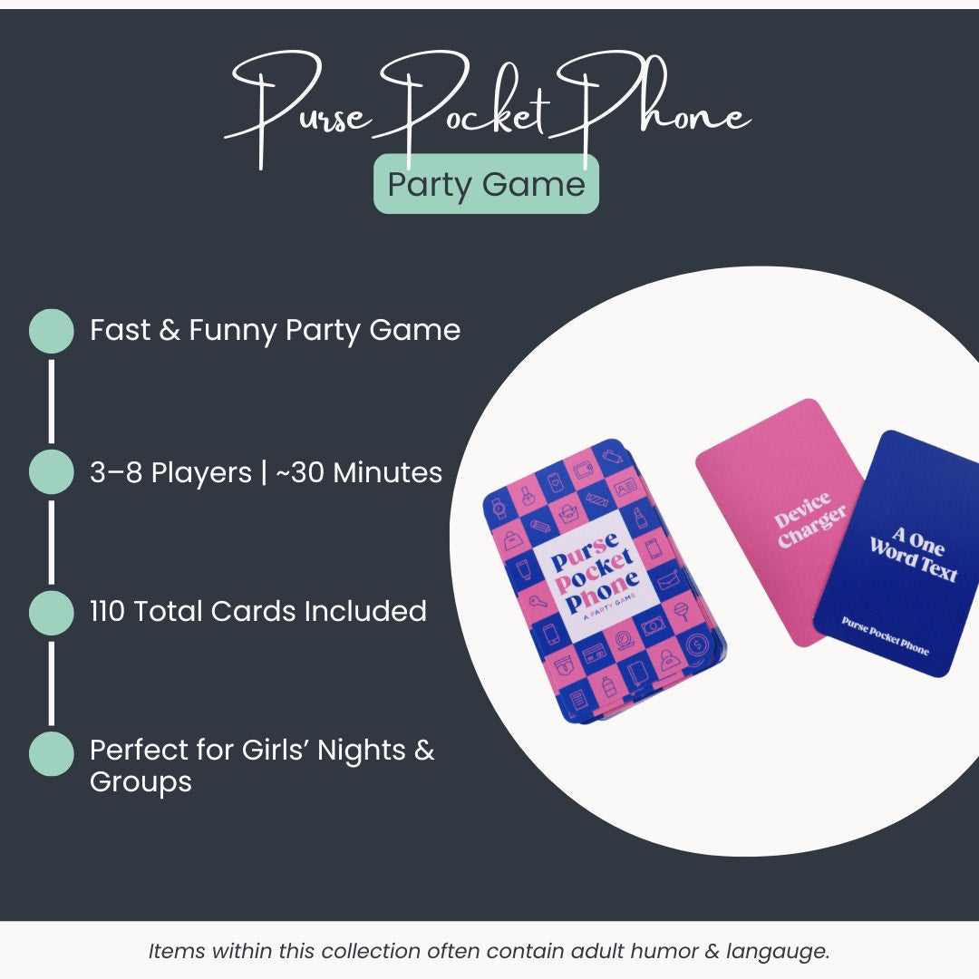 Purse Pocket Phone – Party Game
